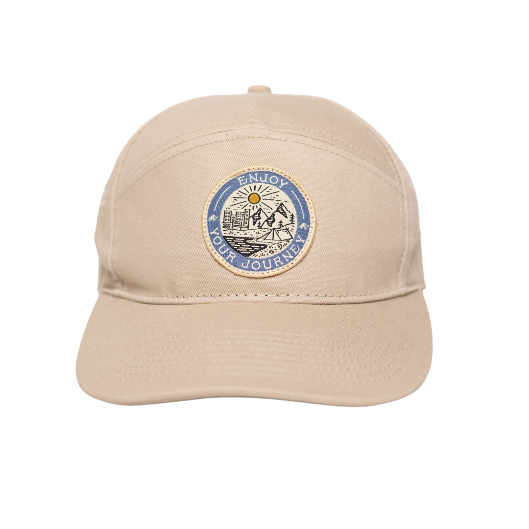 The EYJ Badge Hat - TAN