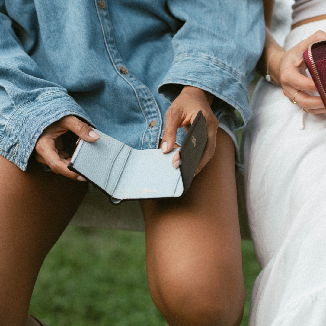 The Nav Trifold Wallet - Bluebelle