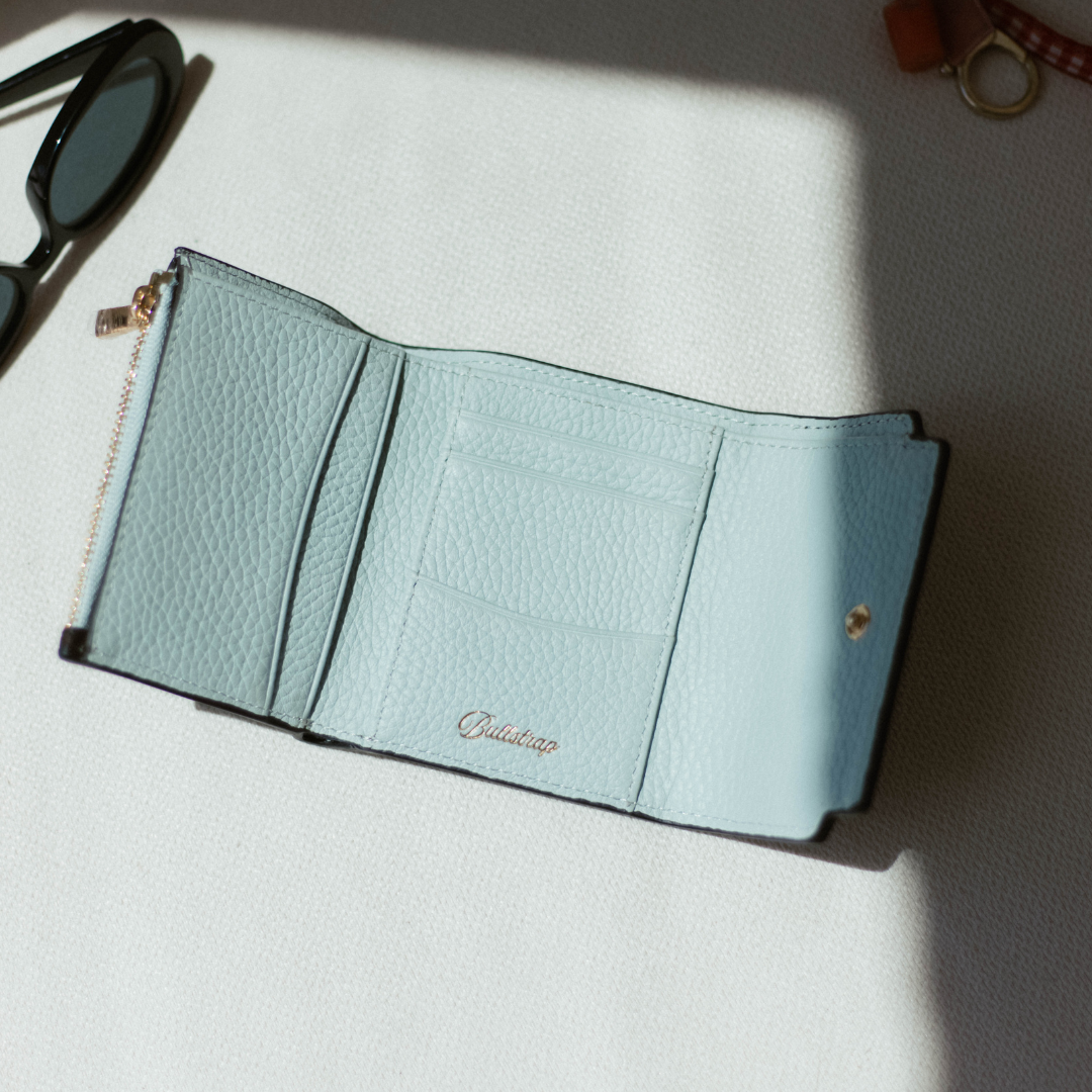 The Nav Trifold Wallet - Bluebelle