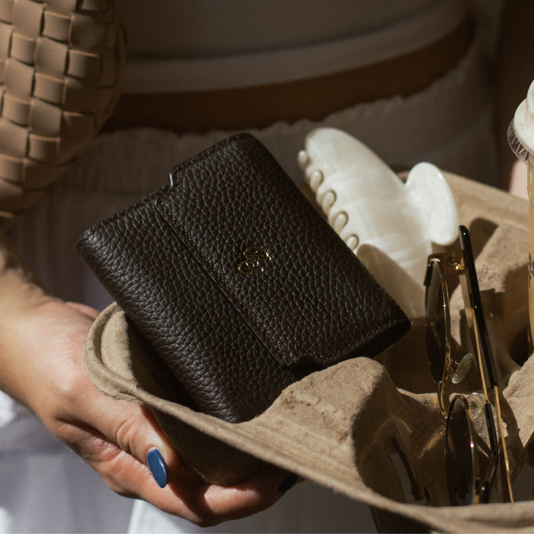 The Nav Trifold Wallet - Bluebelle