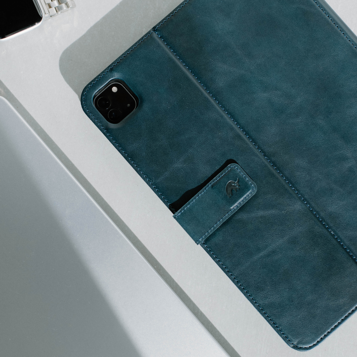 Leather iPad Case - OCEAN