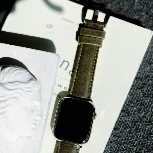 Leather Apple Watch Strap - Maverick