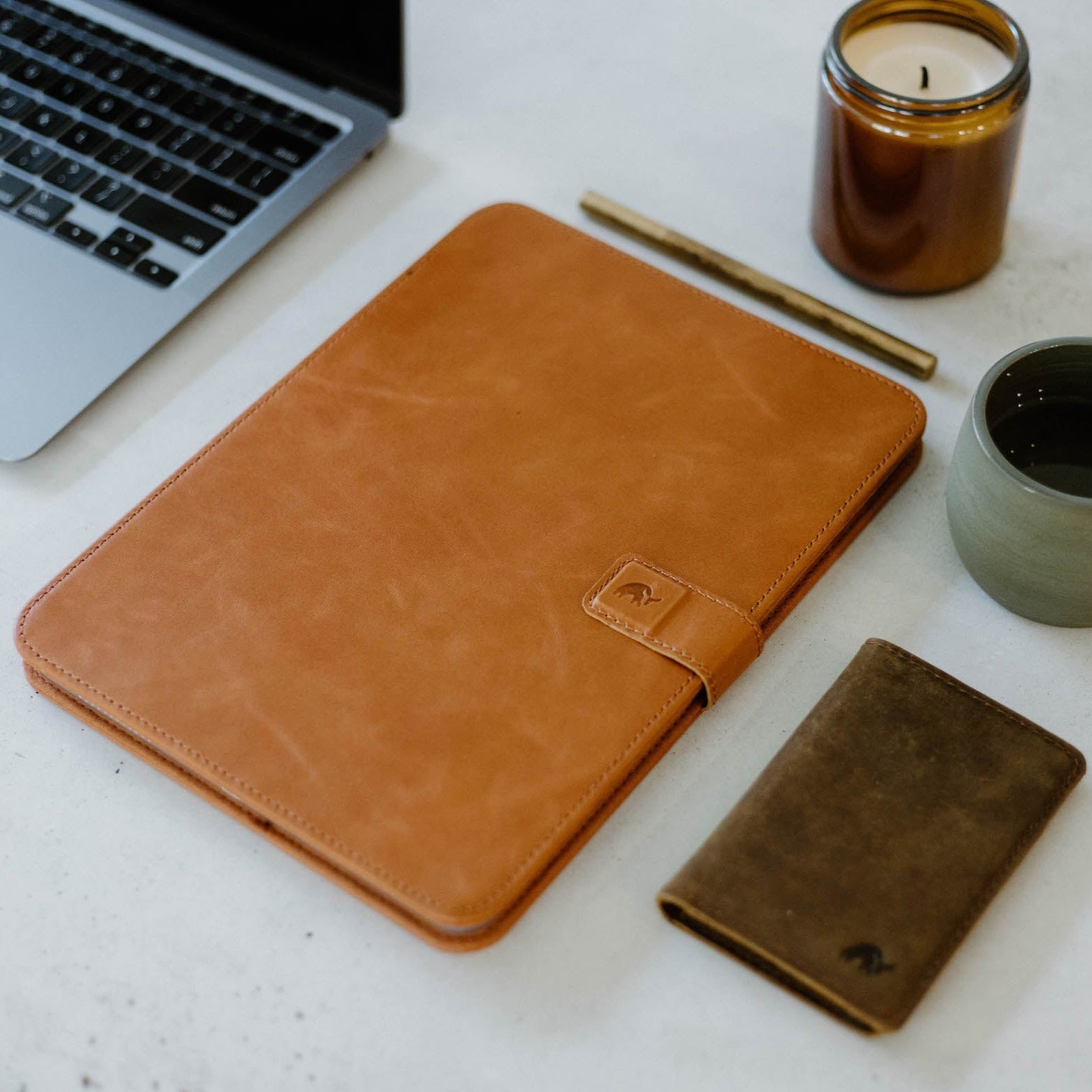 Leather iPad Pro Case - SIENNA