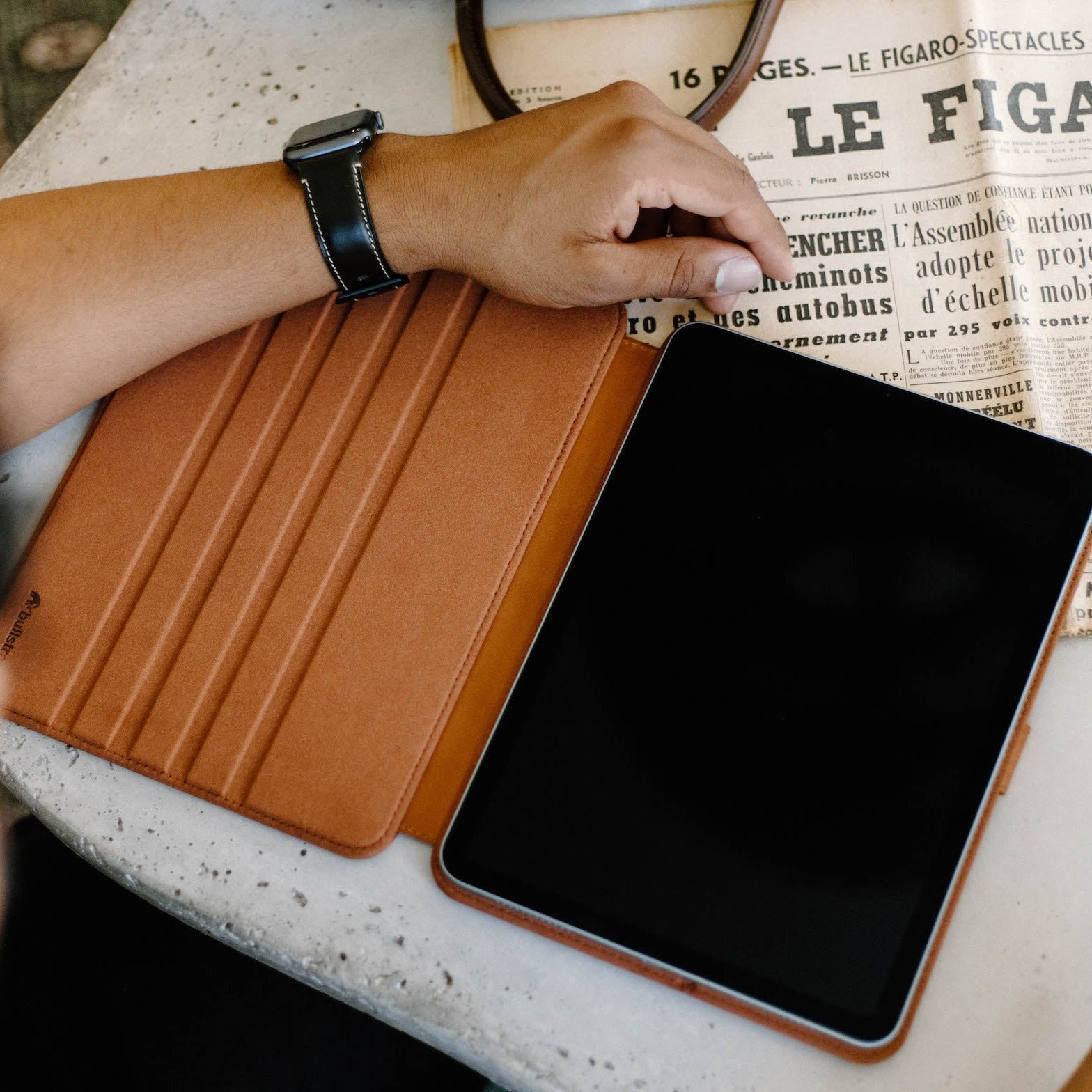 Leather iPad Pro Case - SIENNA