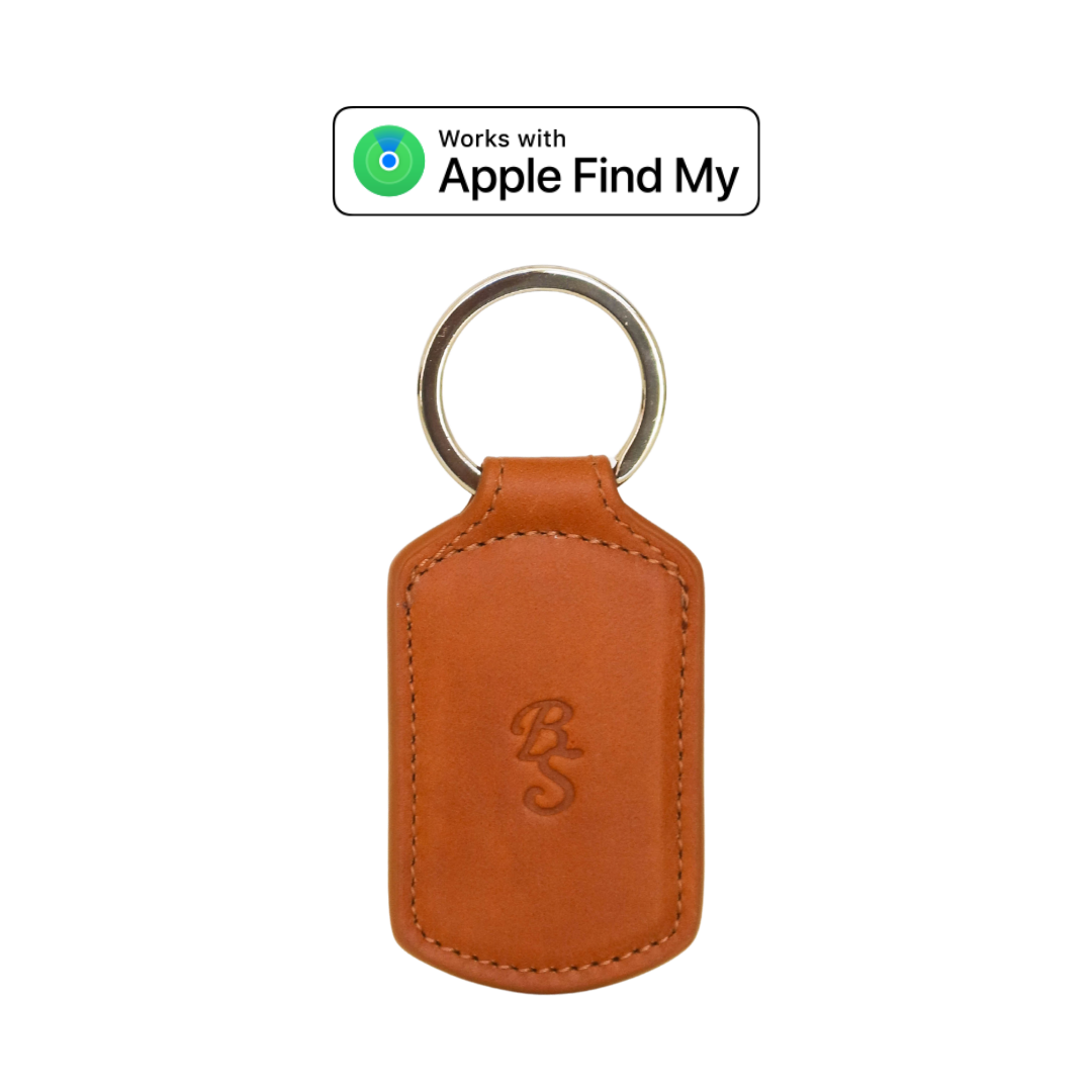 【完売品】Llife LEATHER KEY CHAIN SIENNA The Trace Trackable Keychain - SIENNA – Bullstrap