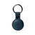 BullTag for AirTag in ocean color with a bull logo on keychain