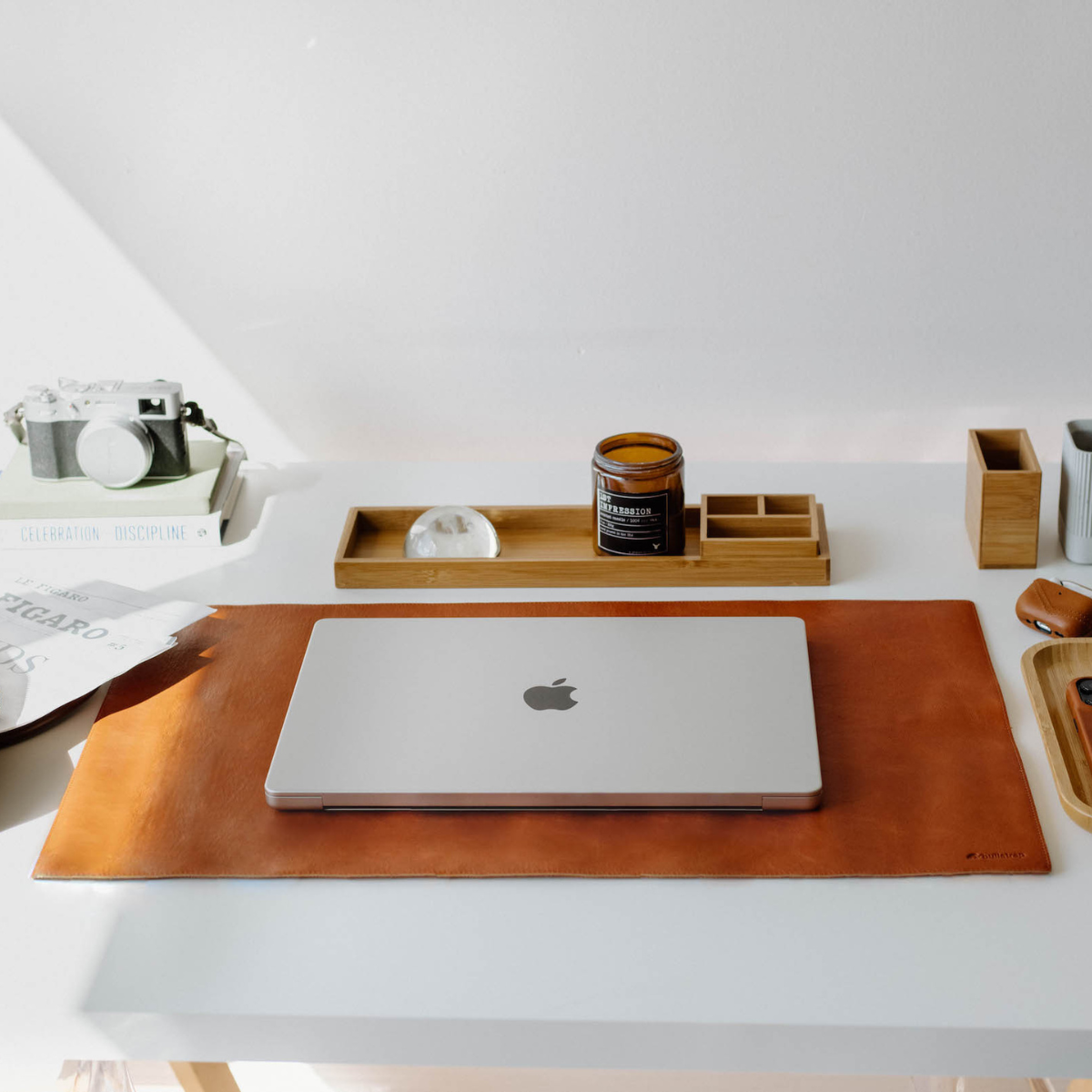 Leather Desk Mat - SIENNA