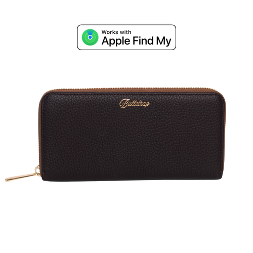The Dolly Trackable Wallet - Saddle
