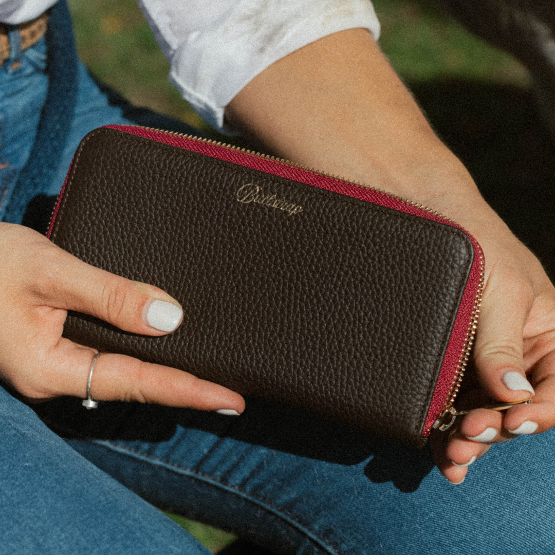 The Dolly Nav Zipper Wallet - Desert Bloom