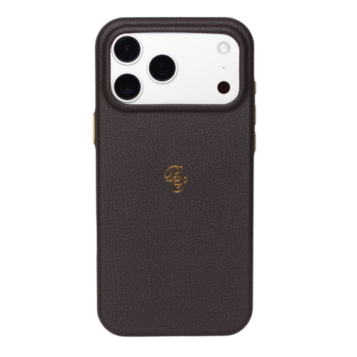 The Performance Leather Case - Cocoa