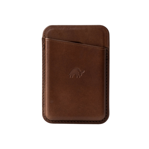 Leather Magnetic Wallet - Terra