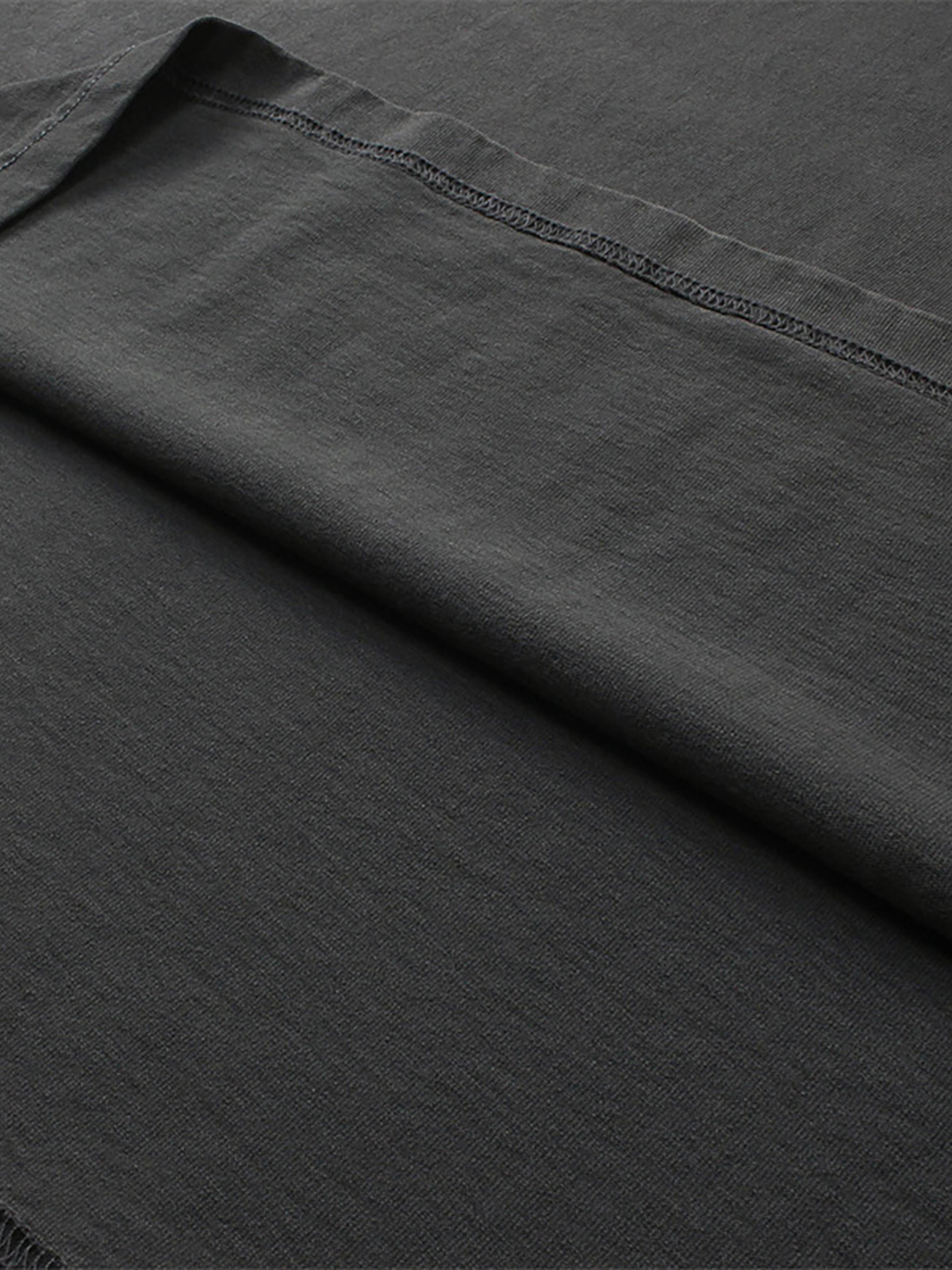 Bullstrap Vintage Washed T-Shirt - Charcoal
