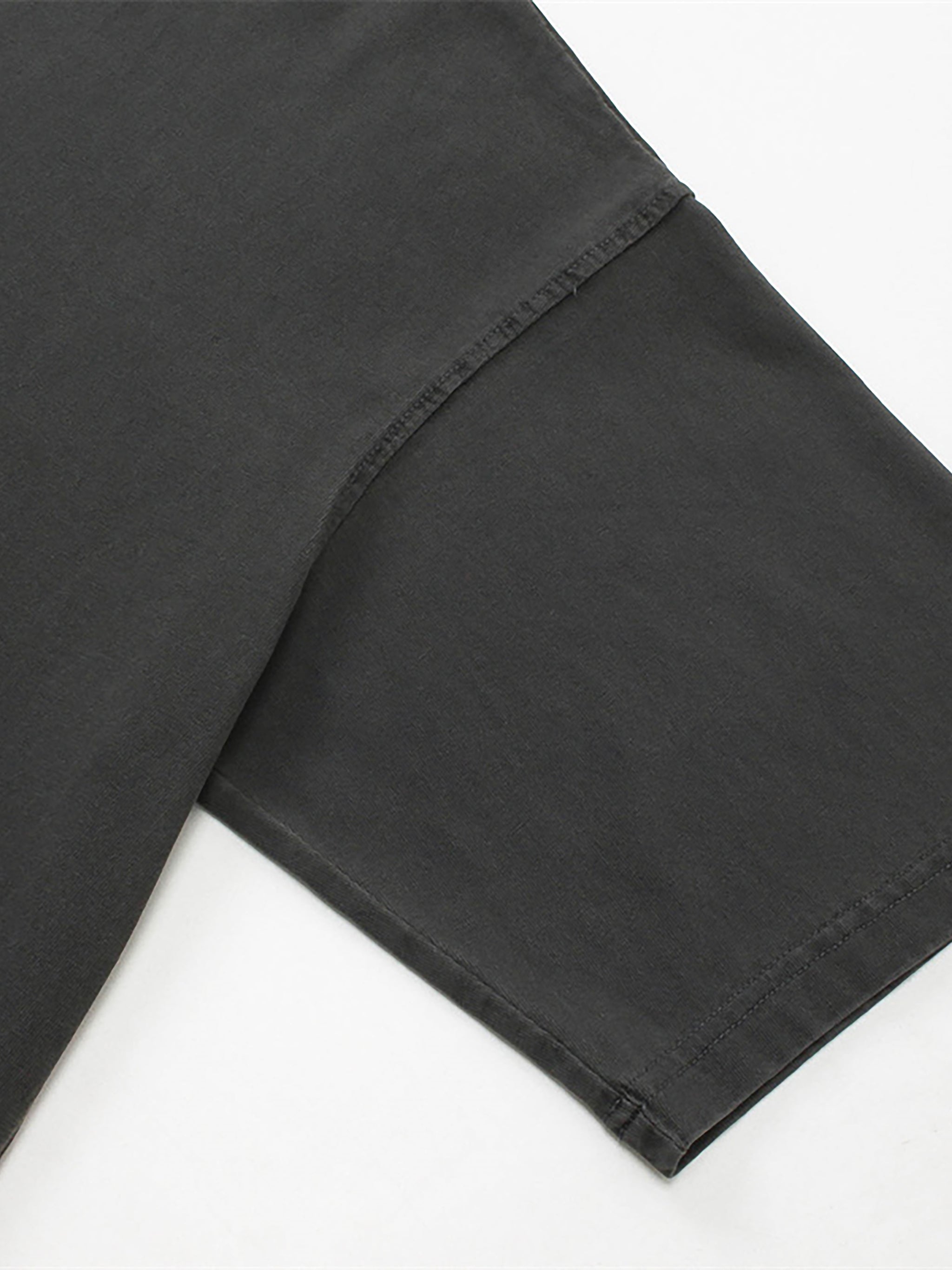 Bullstrap Vintage Washed T-Shirt - Charcoal