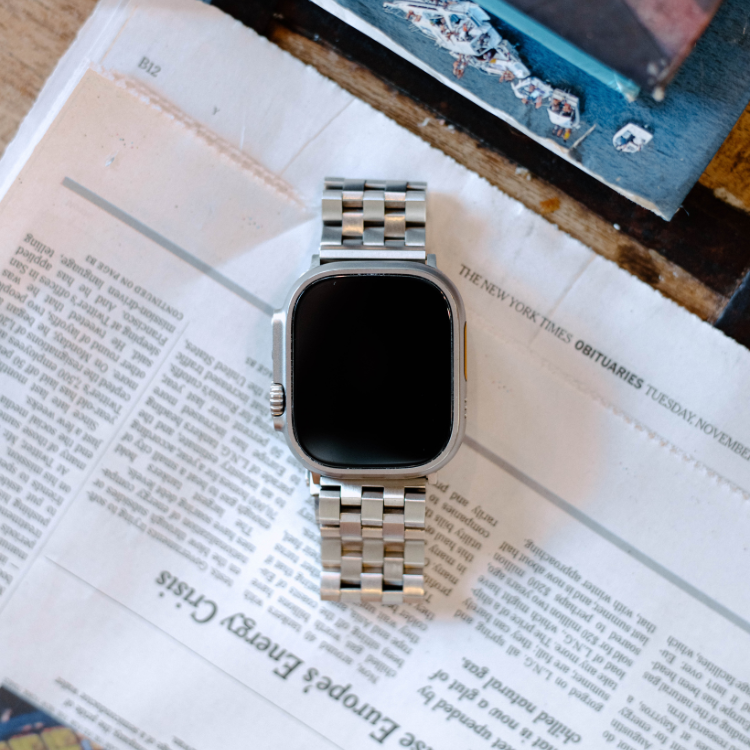 METAL Apple Watch Strap - Silver