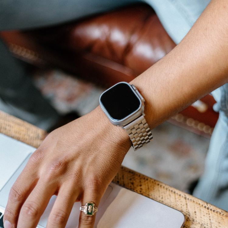 METAL Apple Watch Strap - Silver