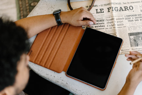 LEATHER IPAD CASES