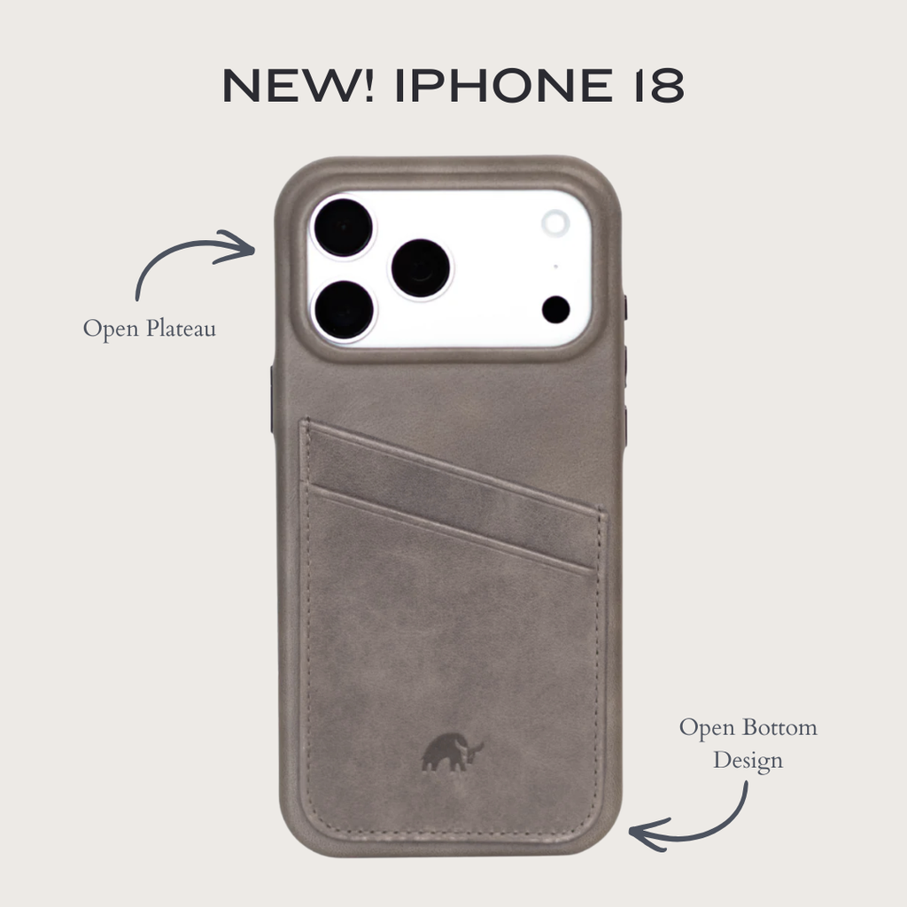 The Portfolio Leather Case - SLATE