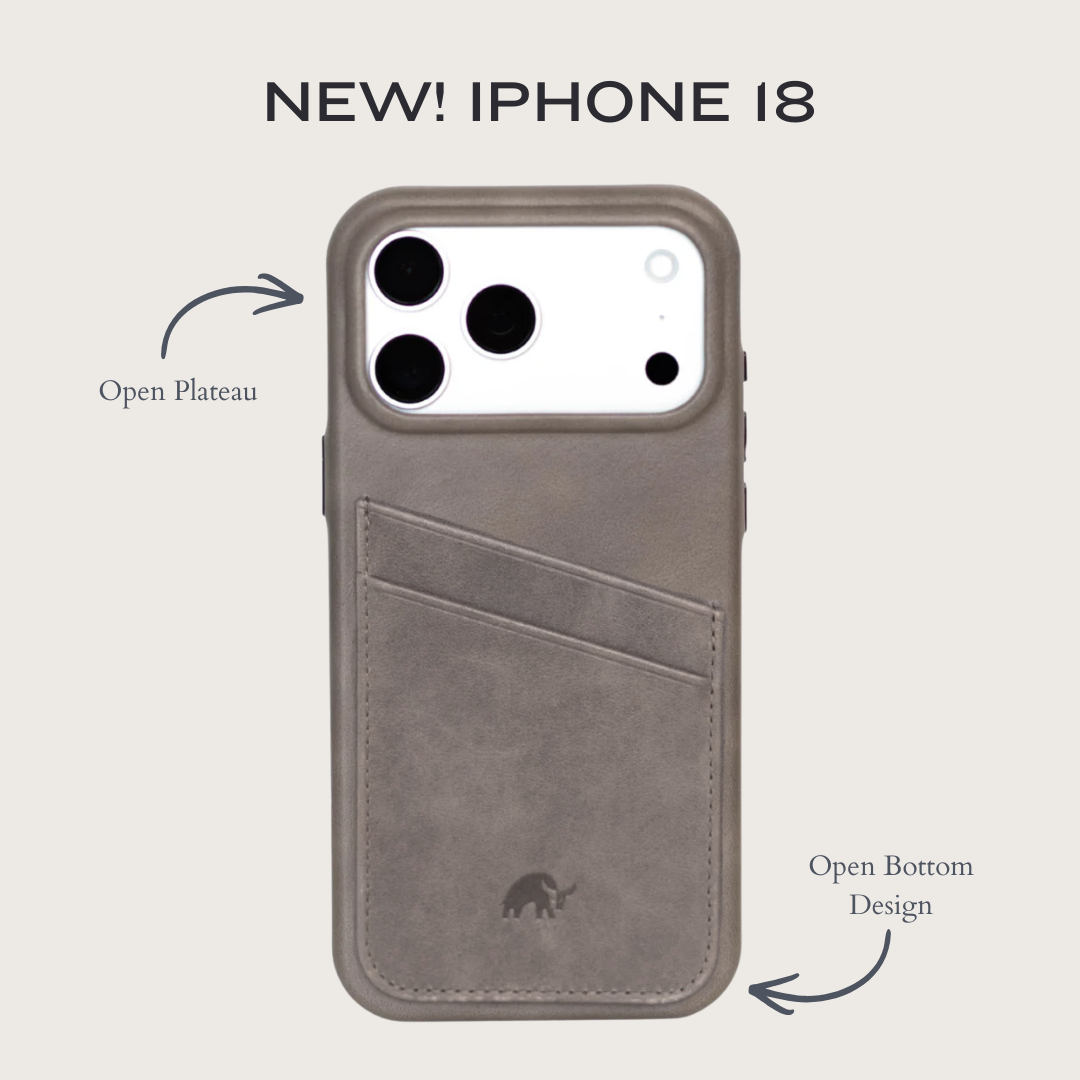 The Portfolio Leather Case - SLATE