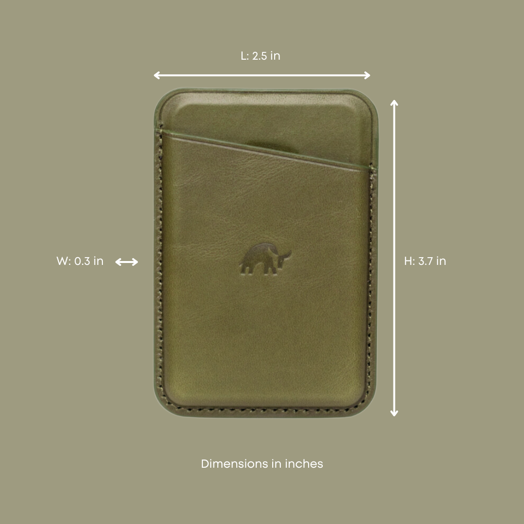 Leather Magnetic Wallet - Maverick