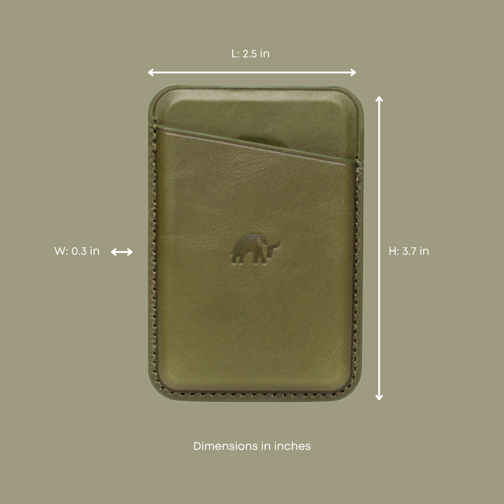 Leather Magnetic Wallet - Maverick