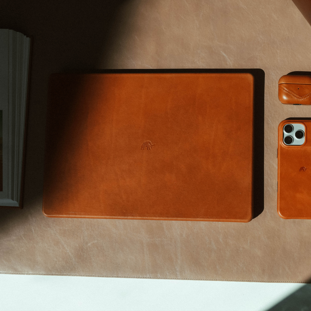 Leather MacBook Shell - Sienna