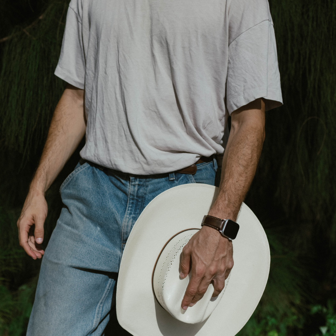 Leather Apple Watch Strap - Modern Terra