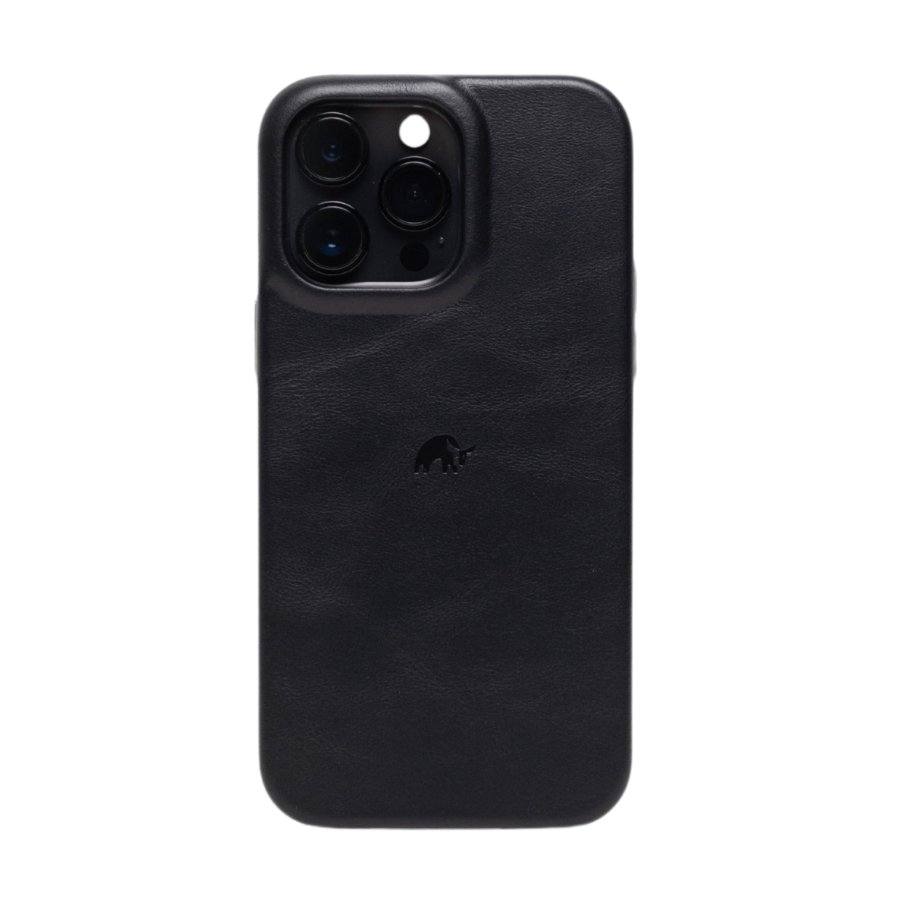 iPhone 12 Pro Leather Designer Phone Case-White