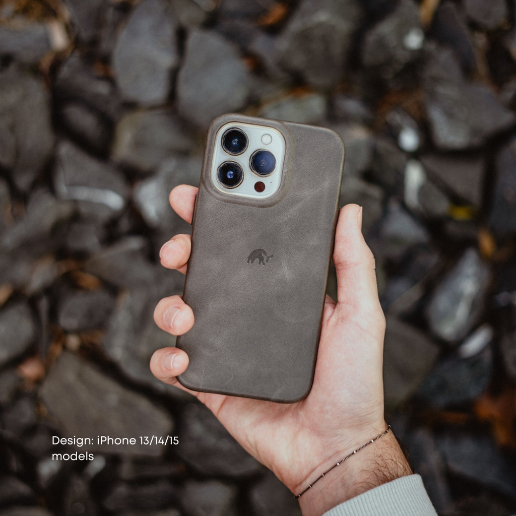 The Original Leather Case - SLATE