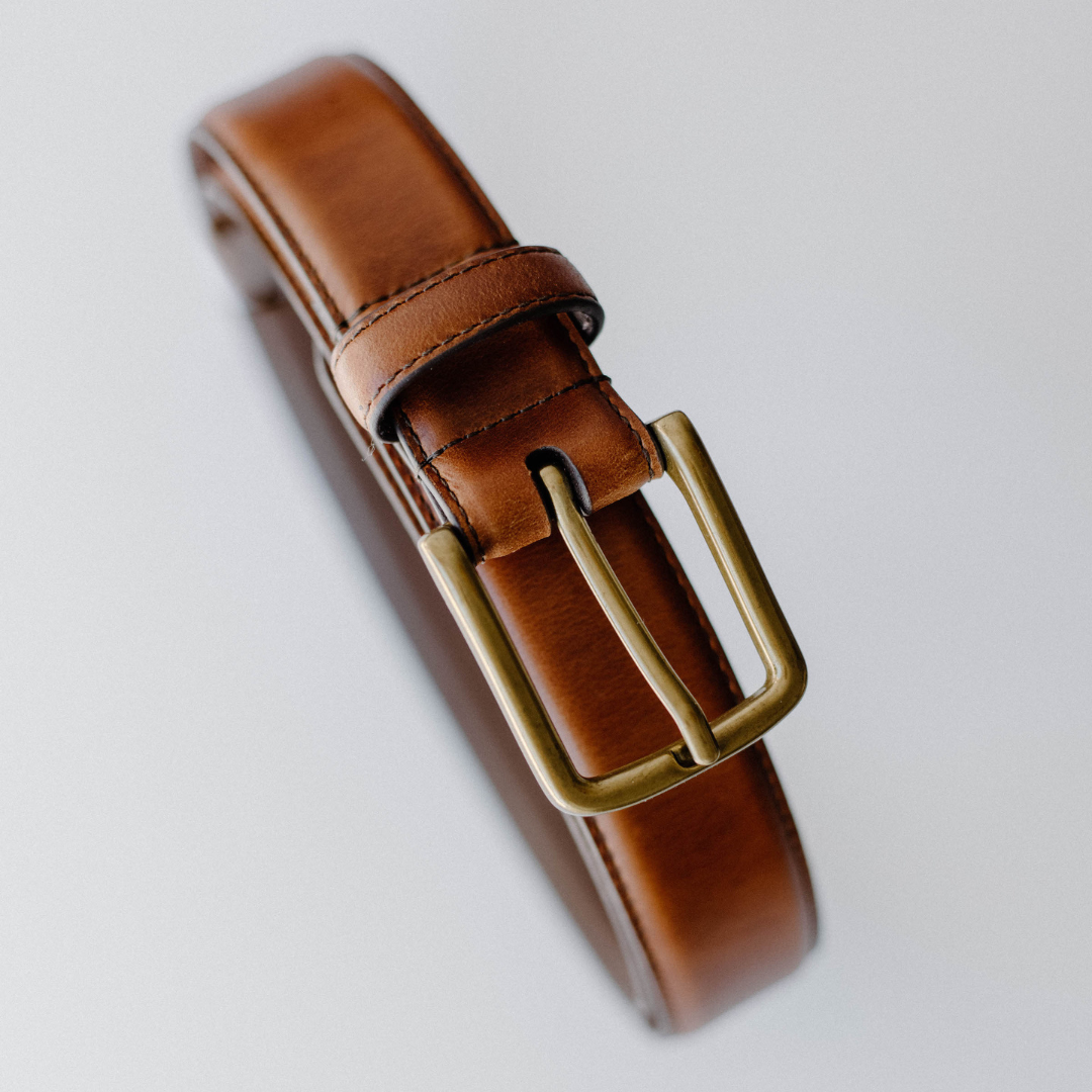 The Signature Belt - Cognac