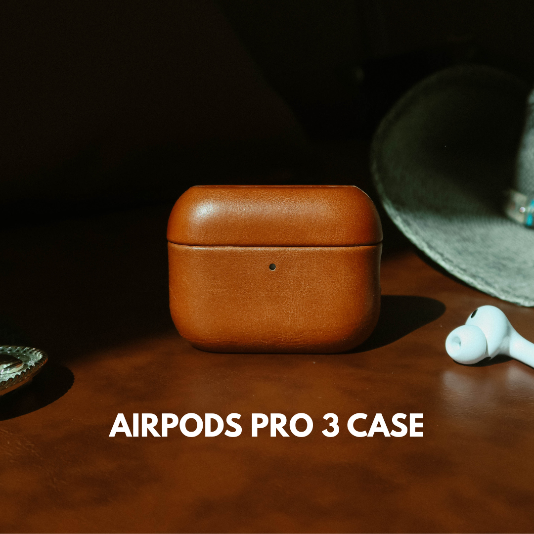 Leather AirPods Cases - SIENNA