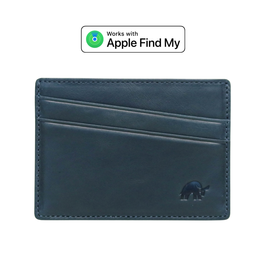 Leather Nav Card Holder - OCEAN