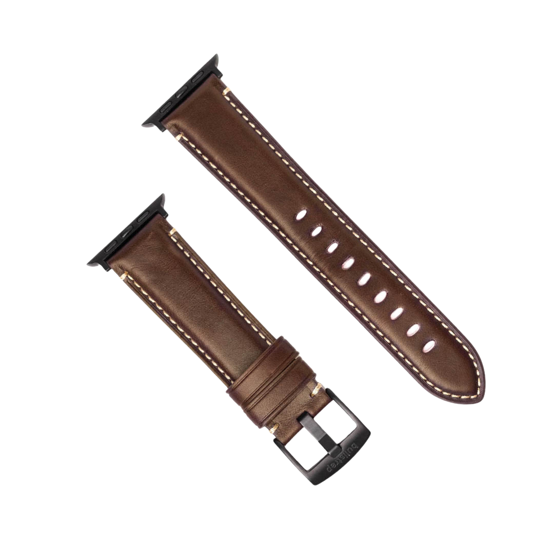 Leather Apple Watch Strap - Modern Terra