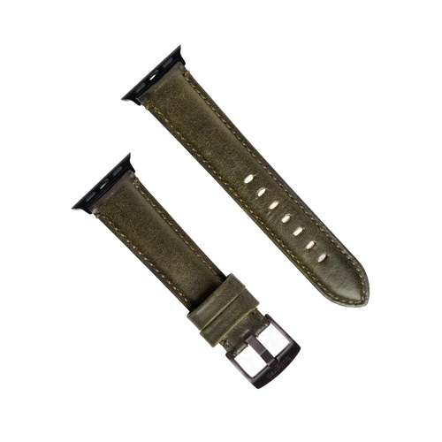 LAST CHANCE Leather Apple Watch Strap - MAVERICK