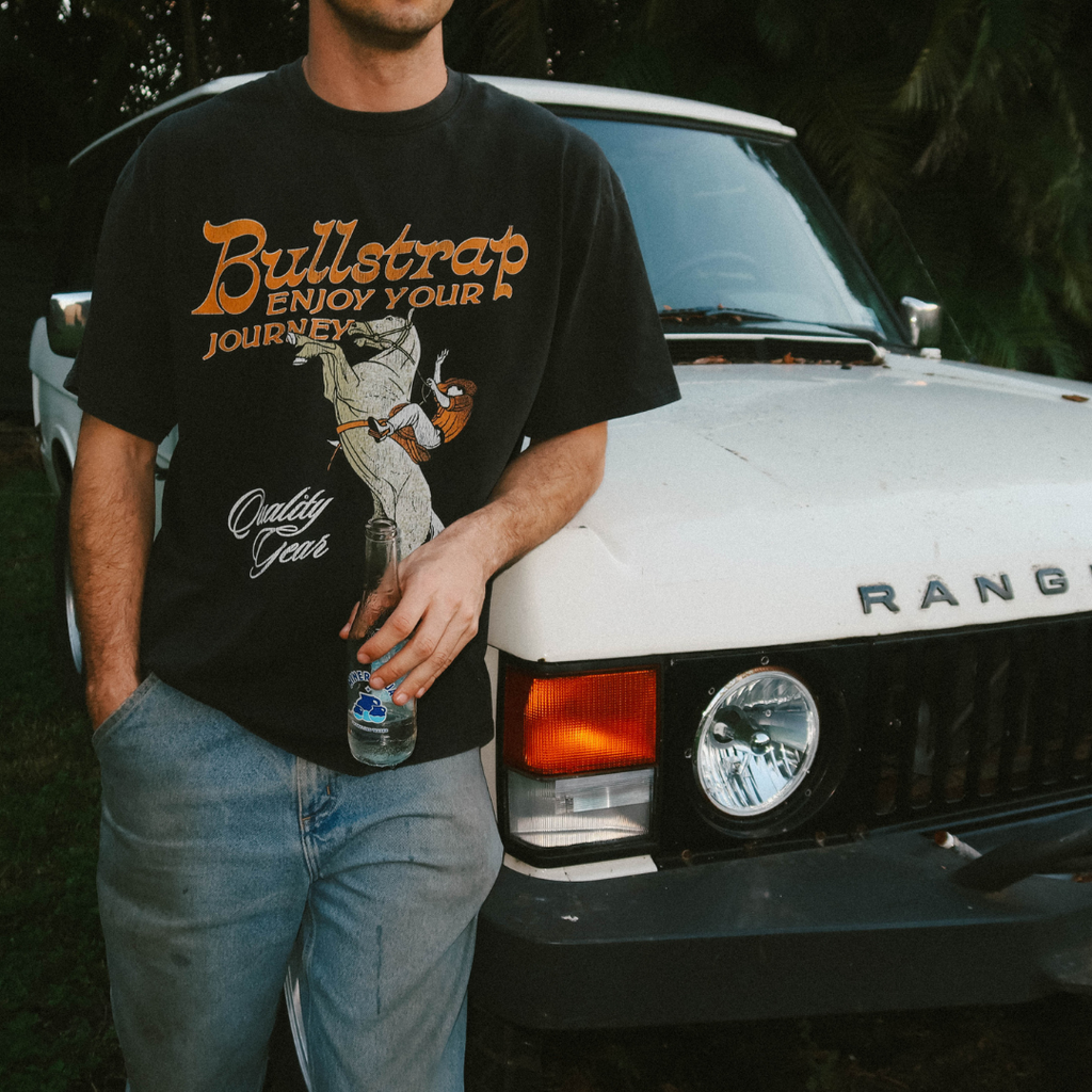 Enjoy Your Journey Tee - Charcoal