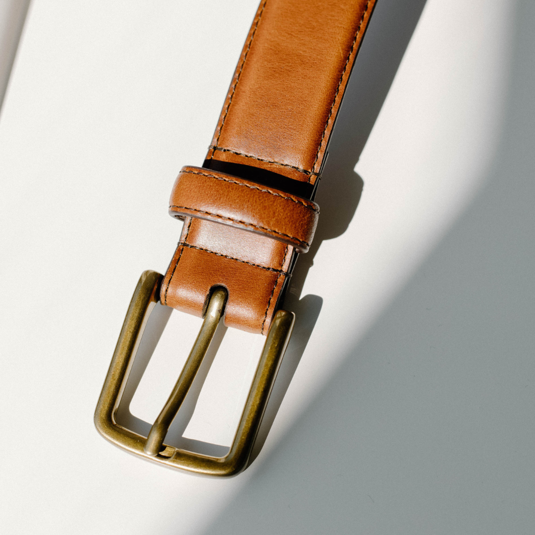 The Signature Belt - Cognac