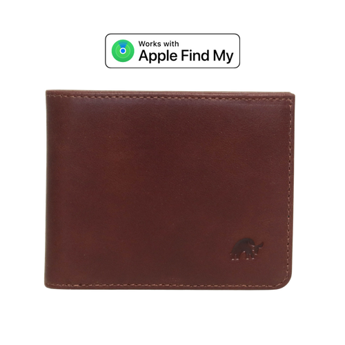 Leather Nav Bifold Wallet - TERRA