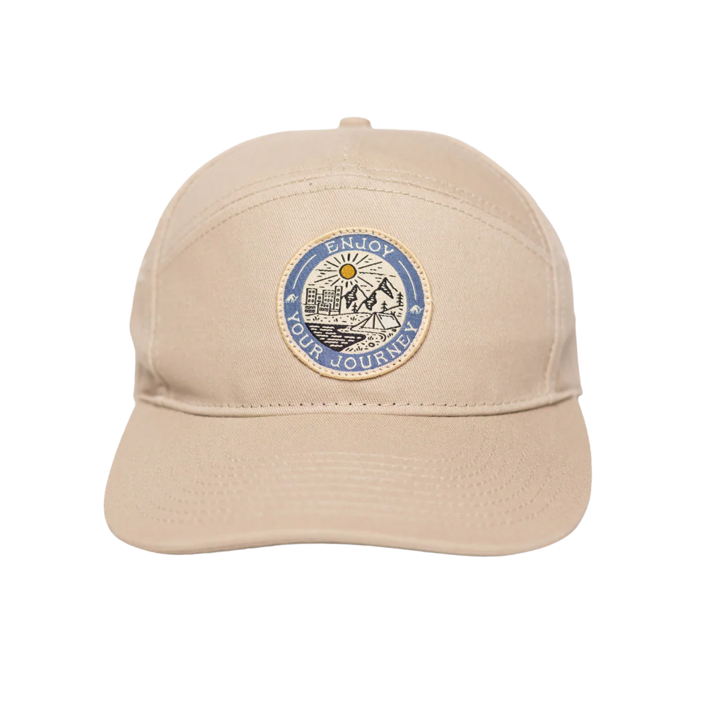 The EYJ Badge Hat - TAN