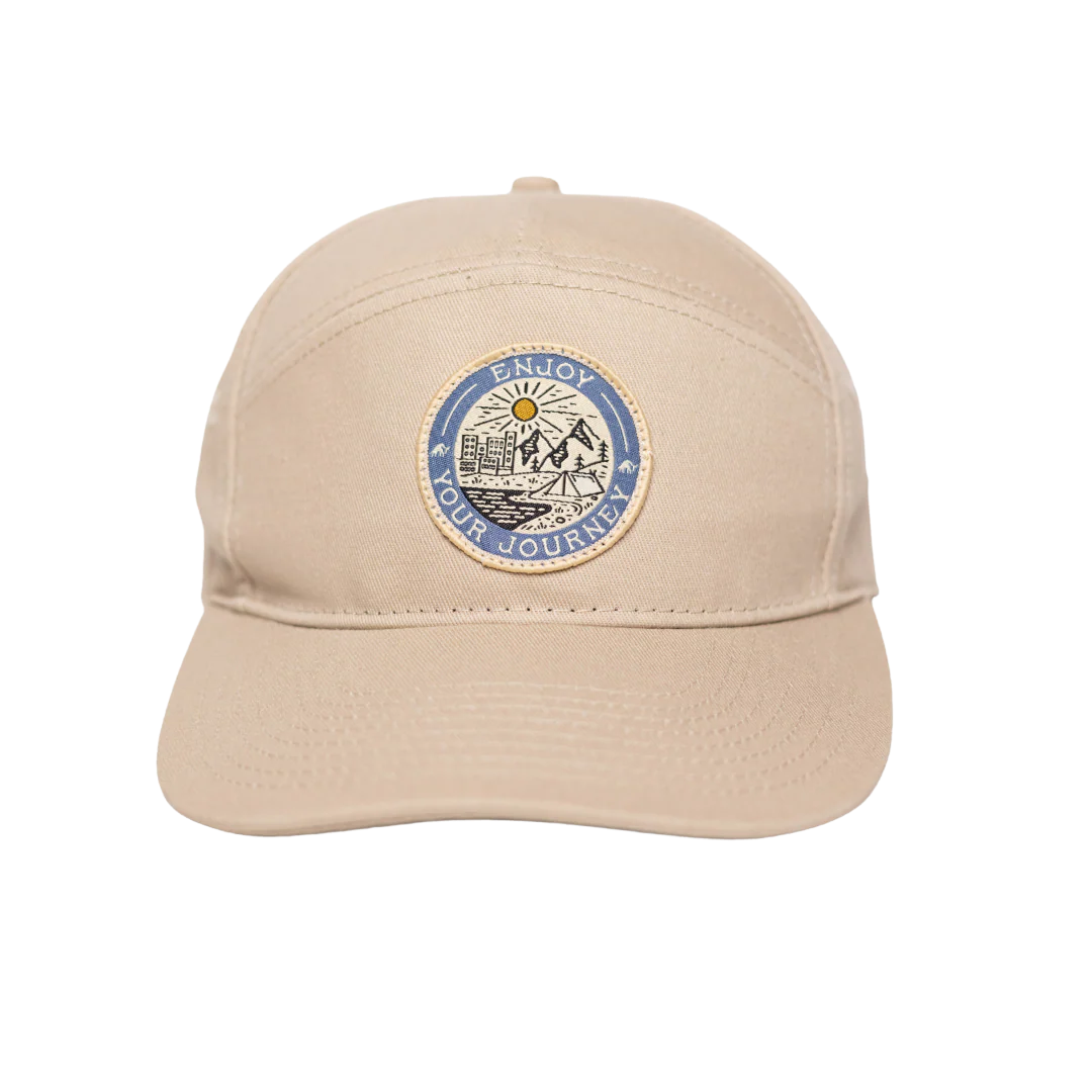 The EYJ Badge Hat - TAN