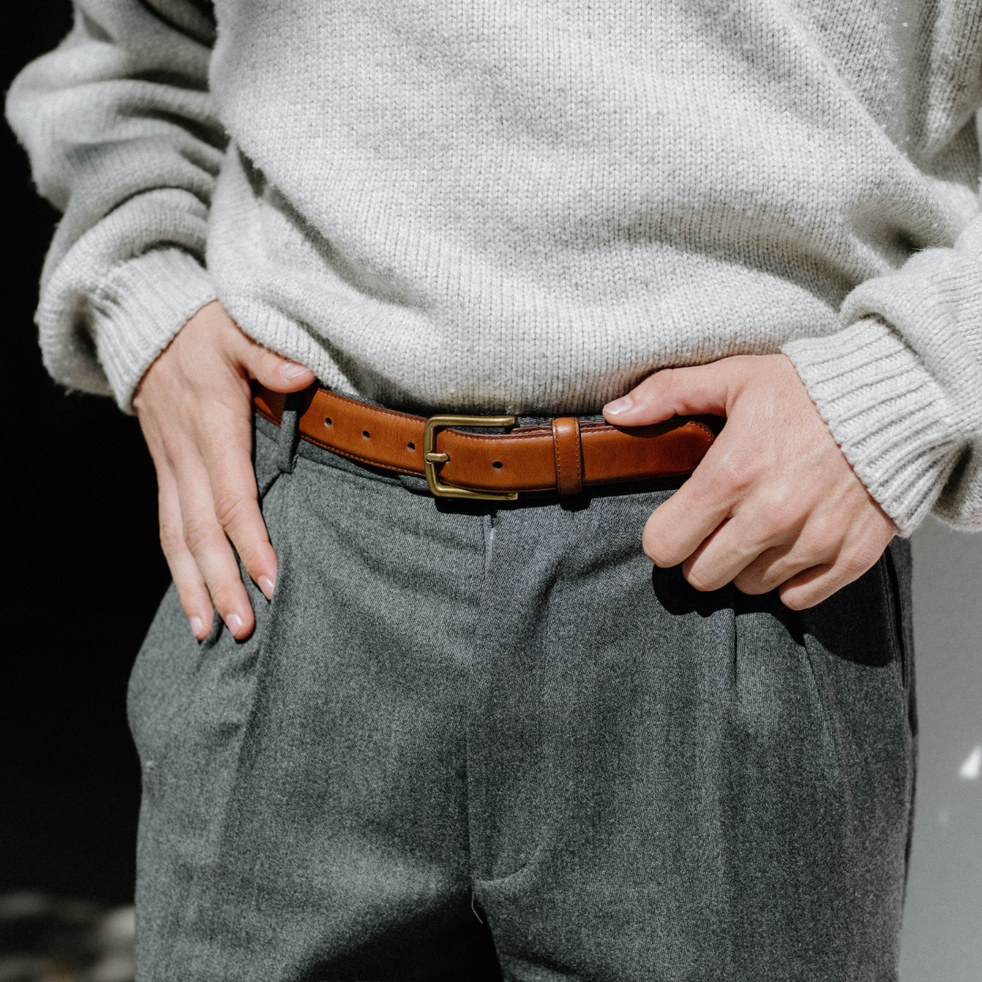 The Signature Belt - Cognac