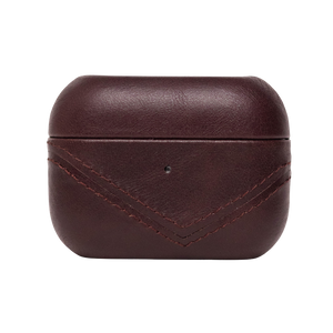 FINAL SALE Leather AirPods Cases - BOURBON