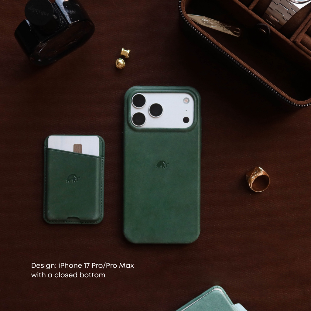 LIMITED EDITION The Original Leather Case - EVERGREEN