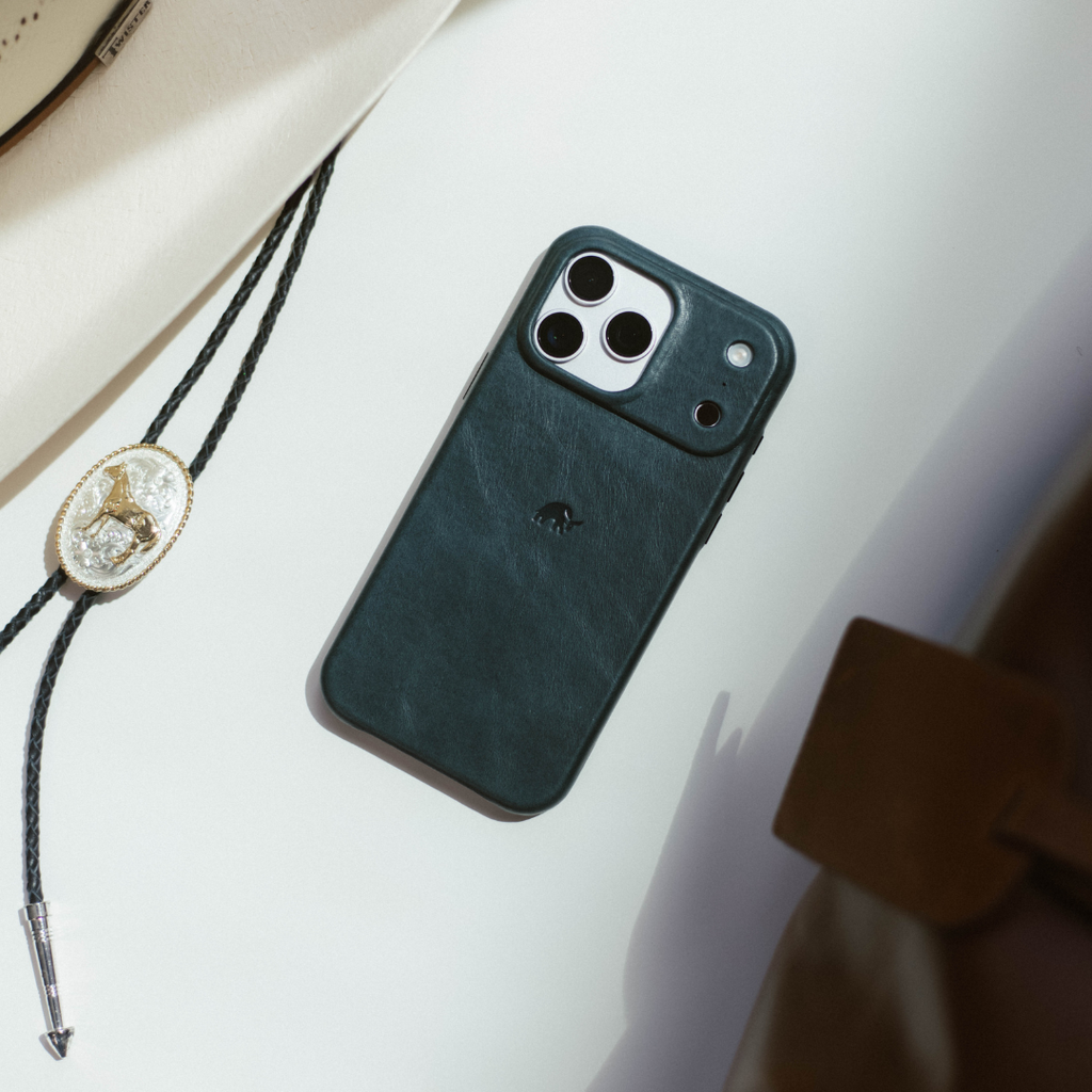 The Plateau Leather Case - OCEAN