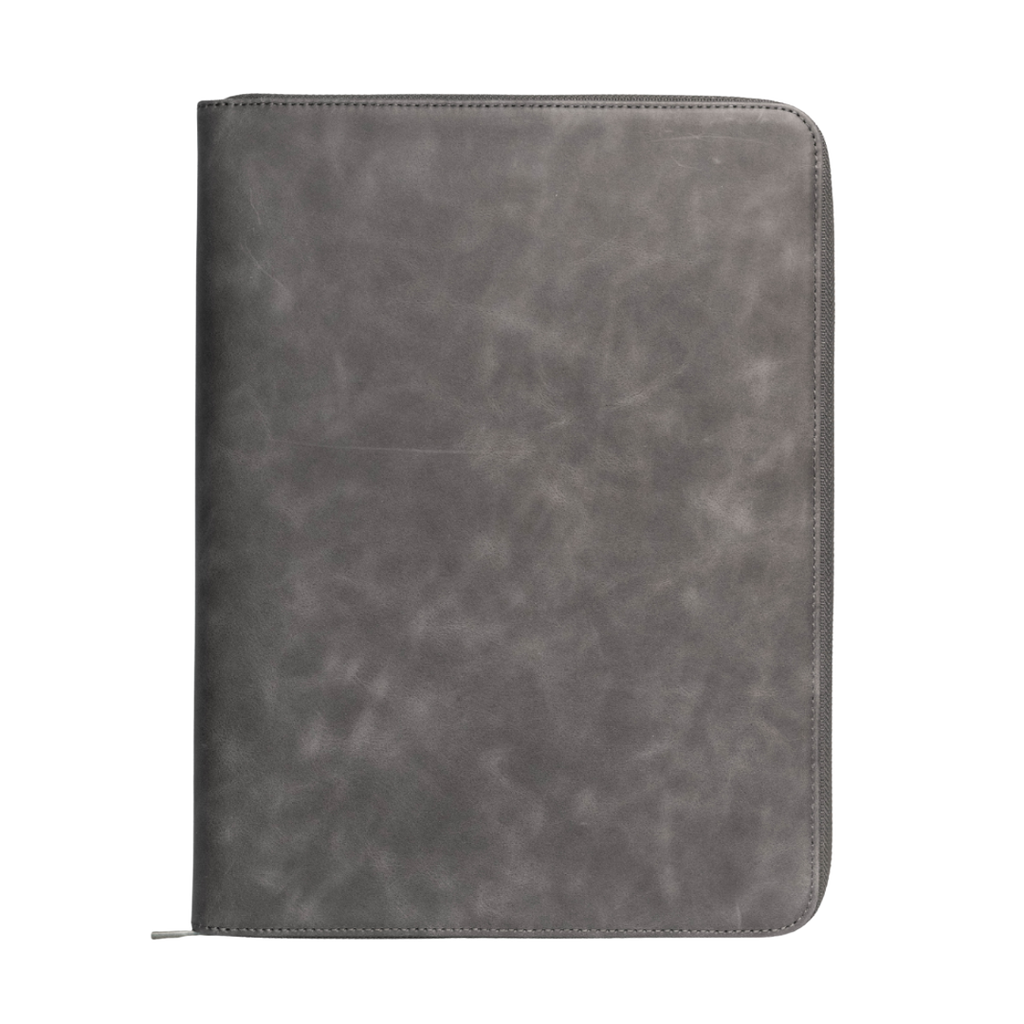 Leather MacBook Sleeve - Slate