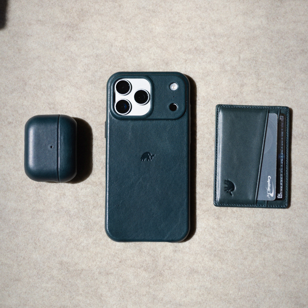 The Plateau Leather Case - OCEAN