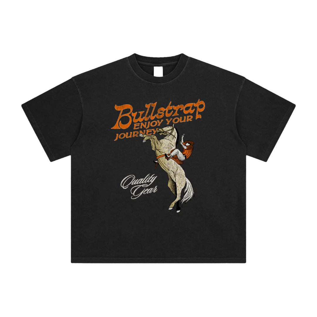 Enjoy Your Journey Tee - Charcoal
