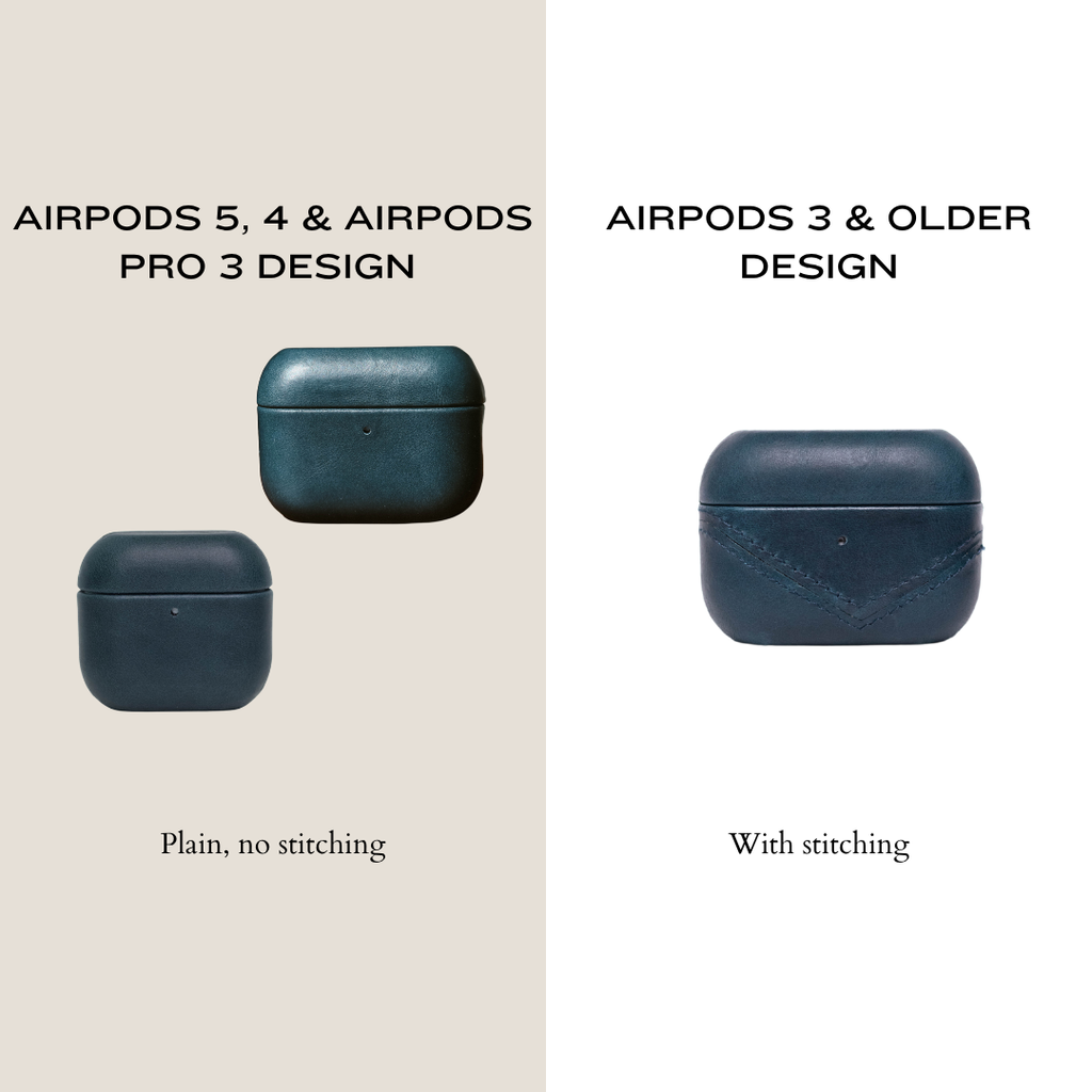 Leather AirPods Cases - OCEAN