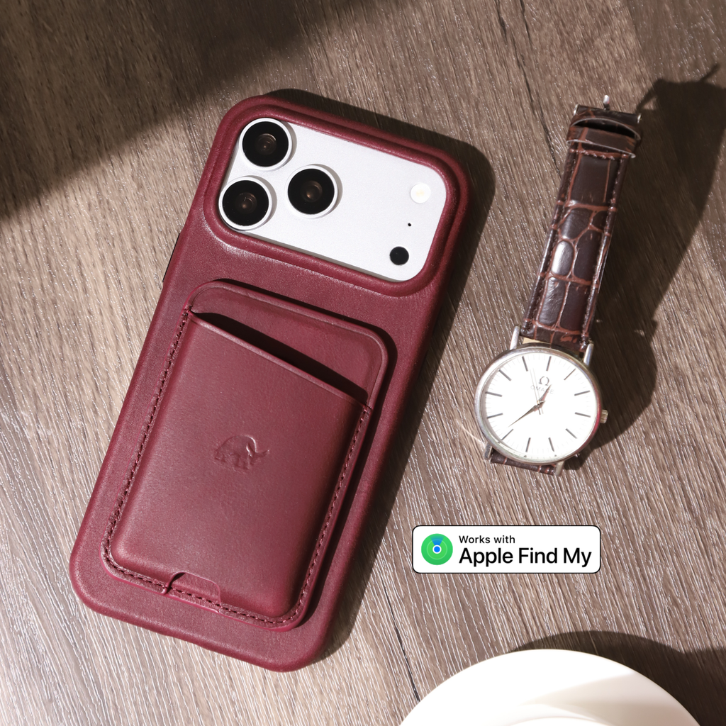 Leather NavSafe Wallet - OXBLOOD
