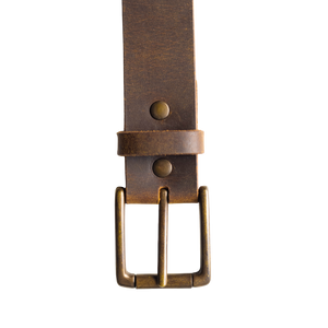 Rugged Leather Belt - Terra