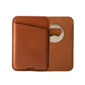 Magnetic Popper Wallet - SIENNA