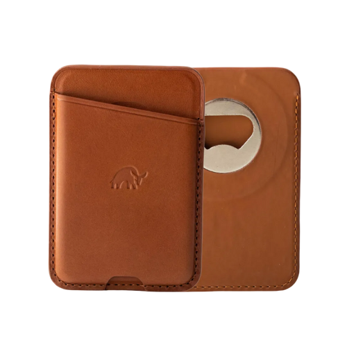 Magnetic Popper Wallet - SIENNA